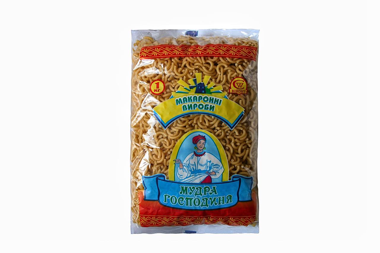 Макаронні вироби Мудра Господиня 1 кг